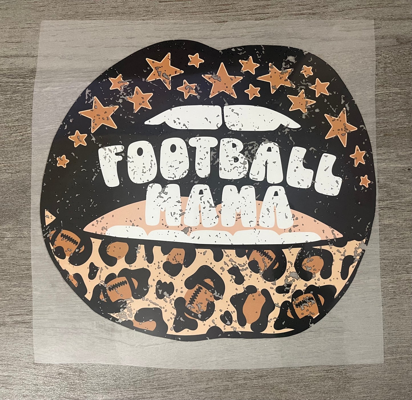 Football Mama Lips {Regular & Plus}
