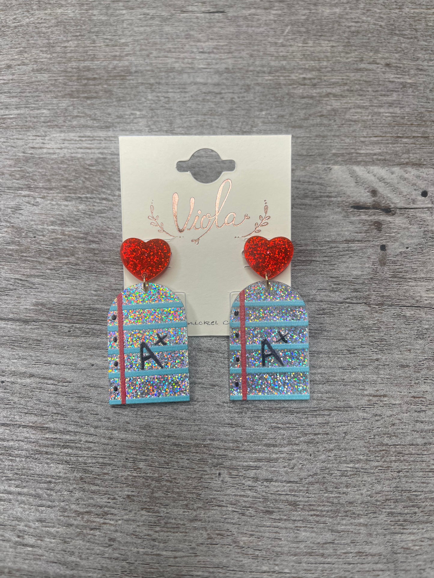 Glitter A+ Earrings