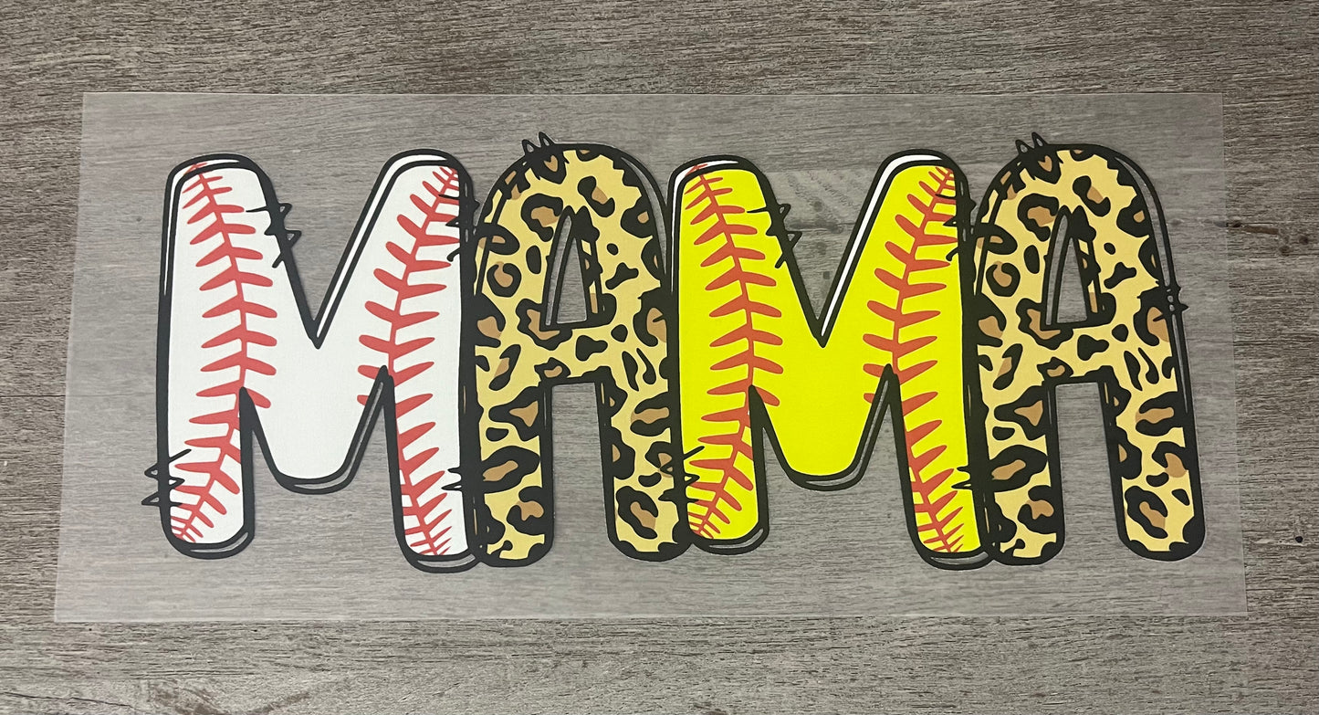 Mama Baseball/Softball {Regular & Plus}