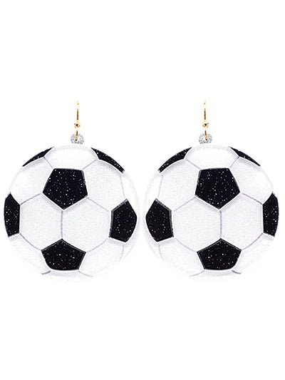 Soccer Earrings