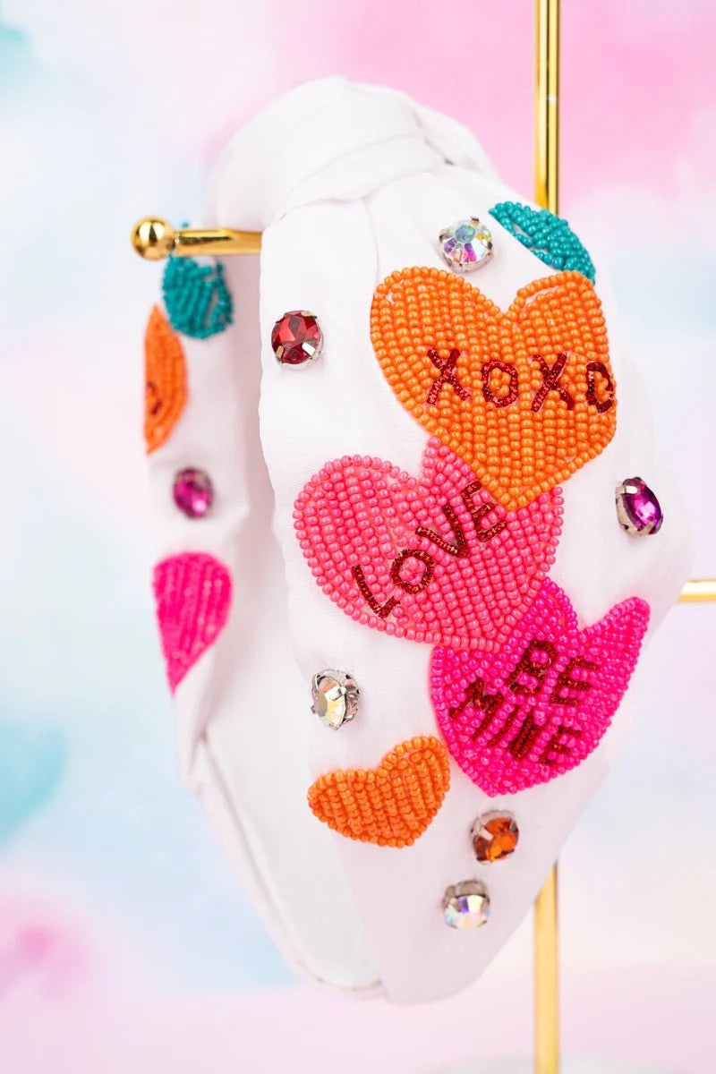 Conversation Hearts Headband