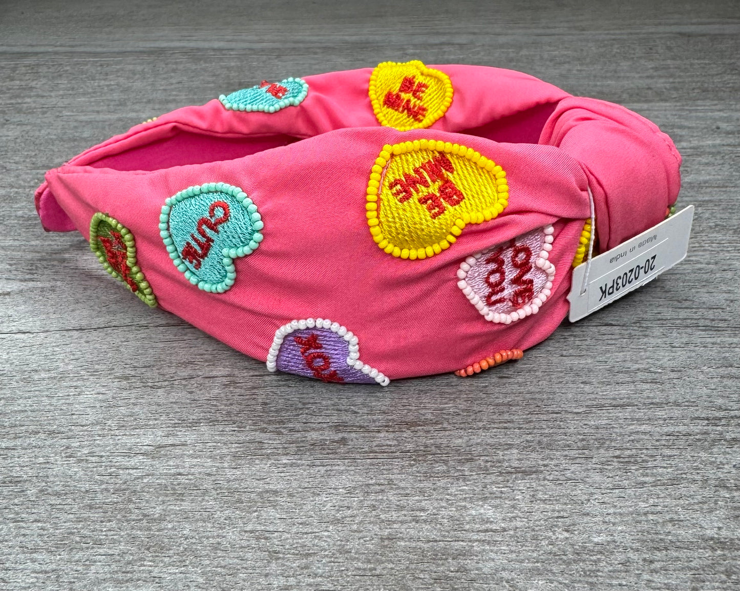 Conversation Hearts Headband