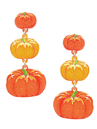 Pumpkin Earrings