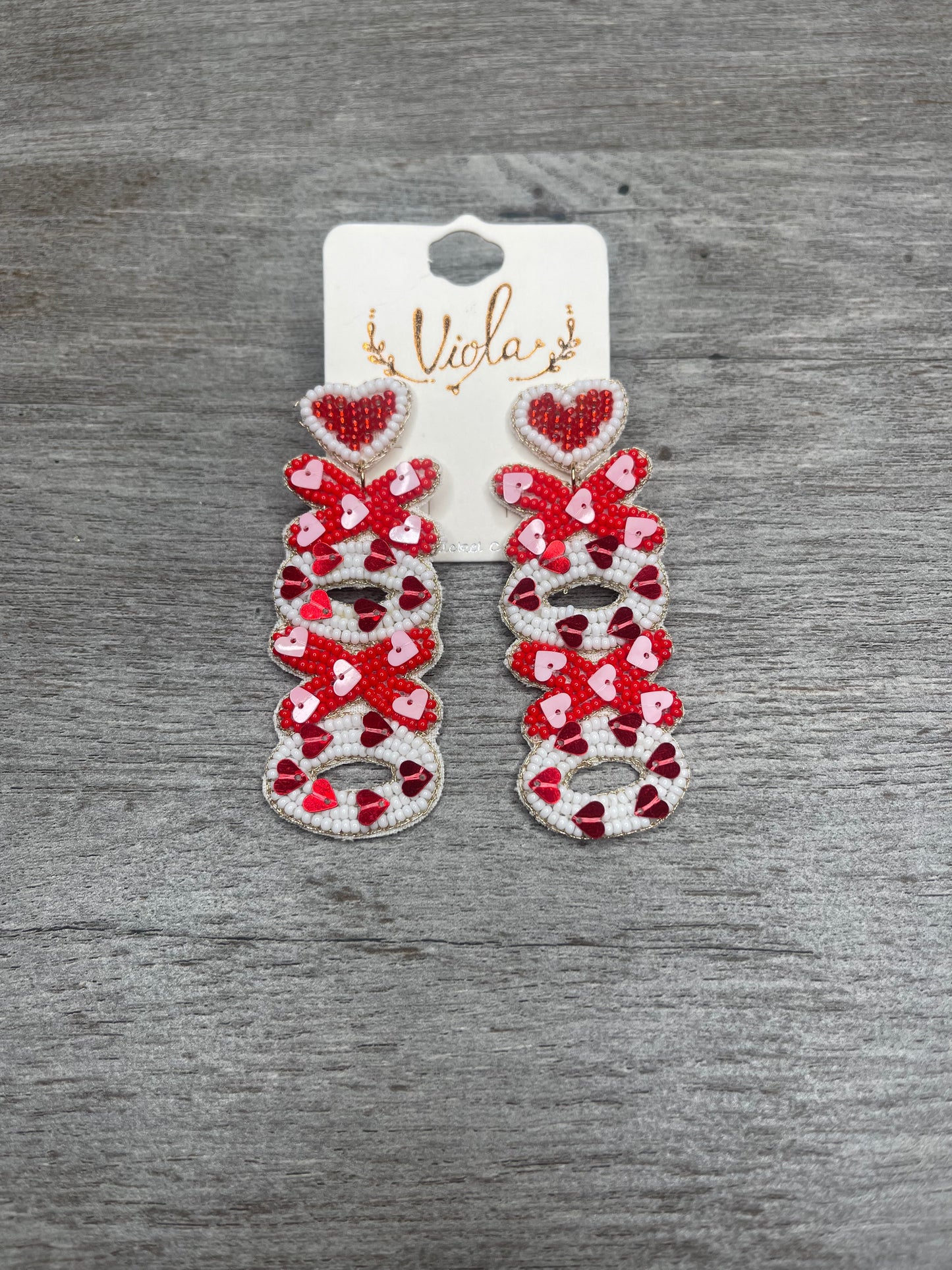 Heart XoXo Sequin Earrings {Multiple Styles Available}❤️