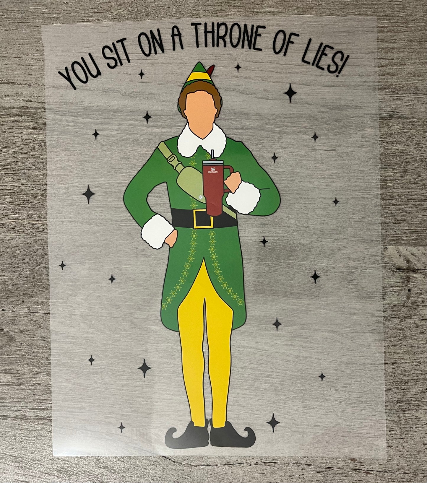 You Sit On A Throne Of Lies {Regular & Plus}❤️