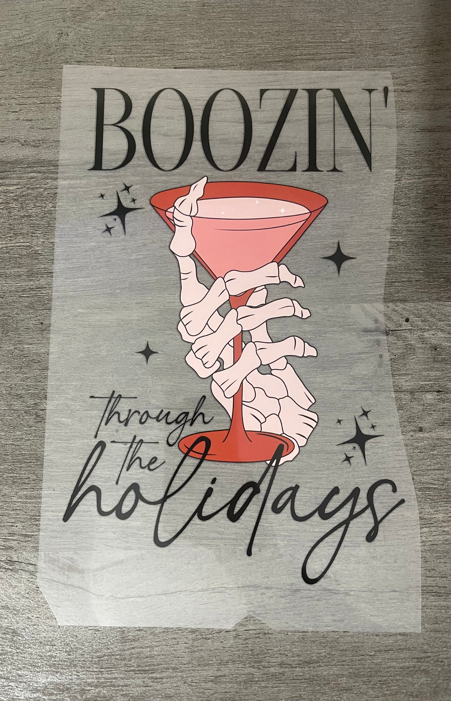 Boozin' Throught The Holidays {Regular & Plus}