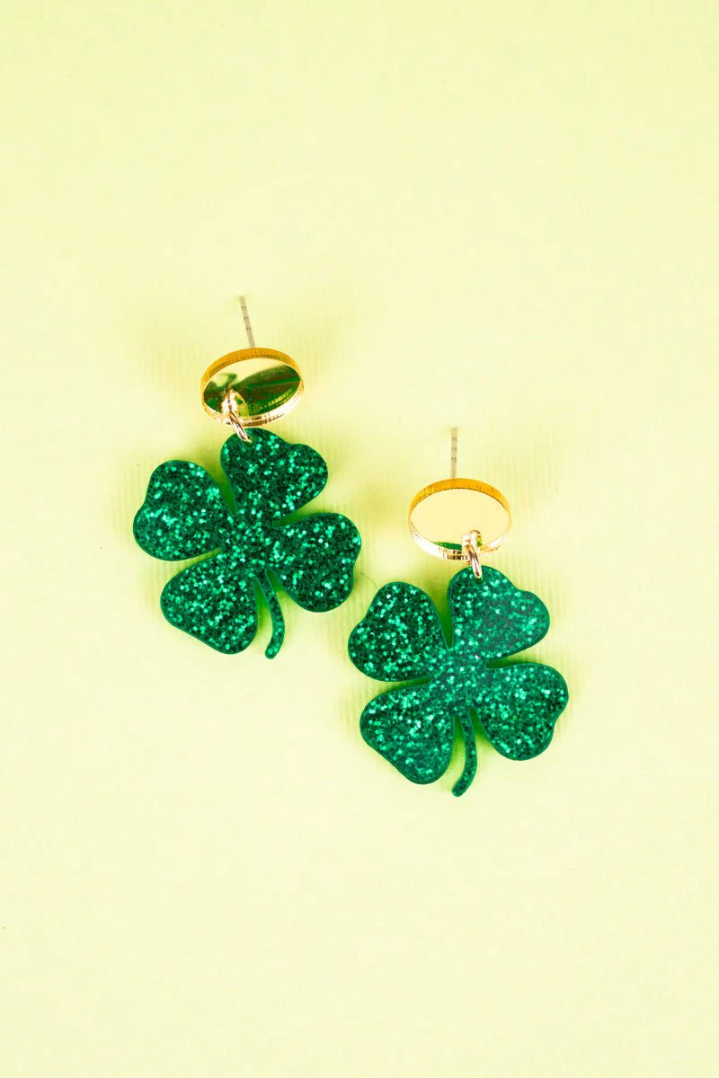 Feeling A Little Green Earrings