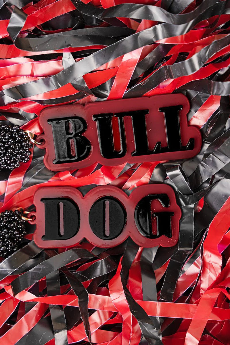 Bulldog Earrings