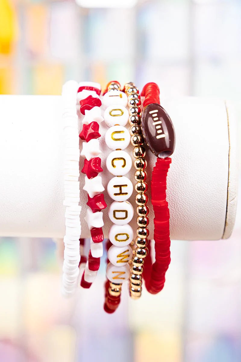 Touchdown Bracelet Set {Multiple Styles Available}