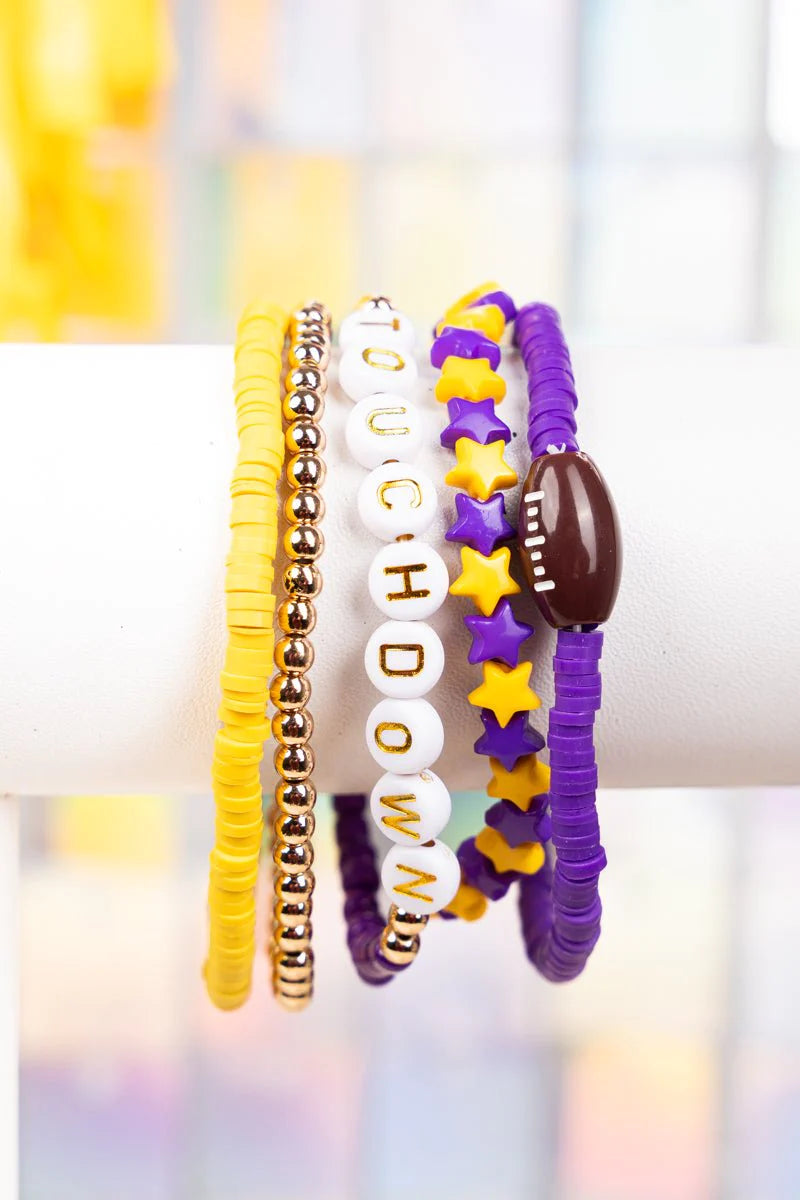 Touchdown Bracelet Set {Multiple Styles Available}
