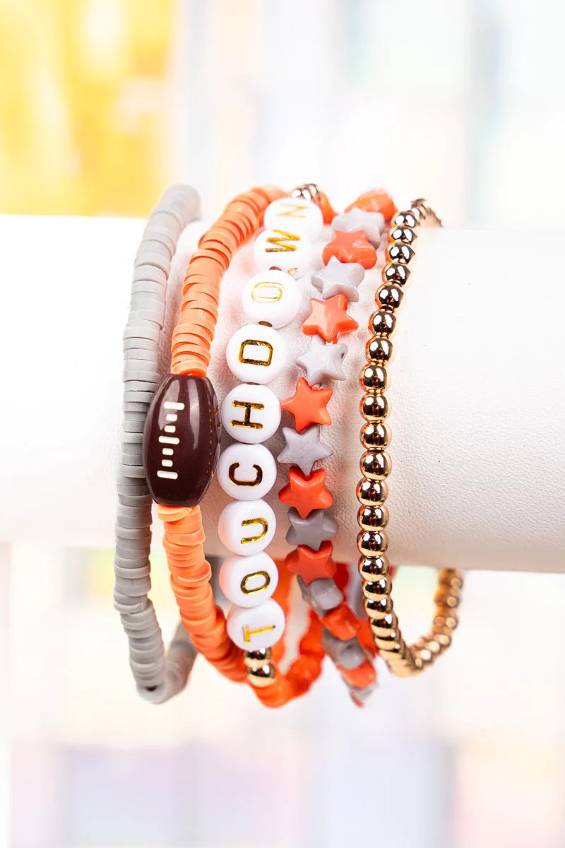 Touchdown Bracelet Set {Multiple Styles Available}