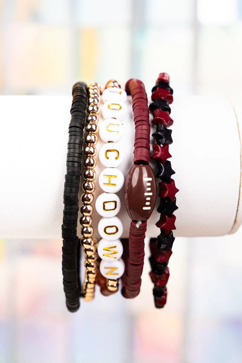 Touchdown Bracelet Set {Multiple Styles Available}