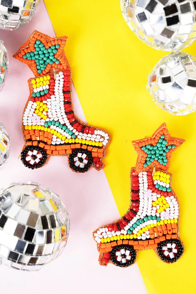 Roller Skate Earrings {Multiple Styles Available}
