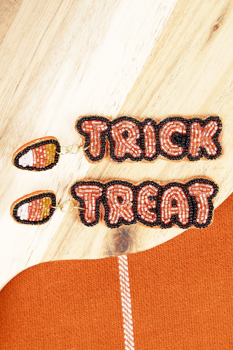Candy Corn Trick Or Treat Earrings {Multiple Styles Available}