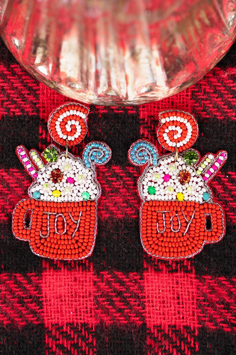 Festive Cup Of Joy Earrings