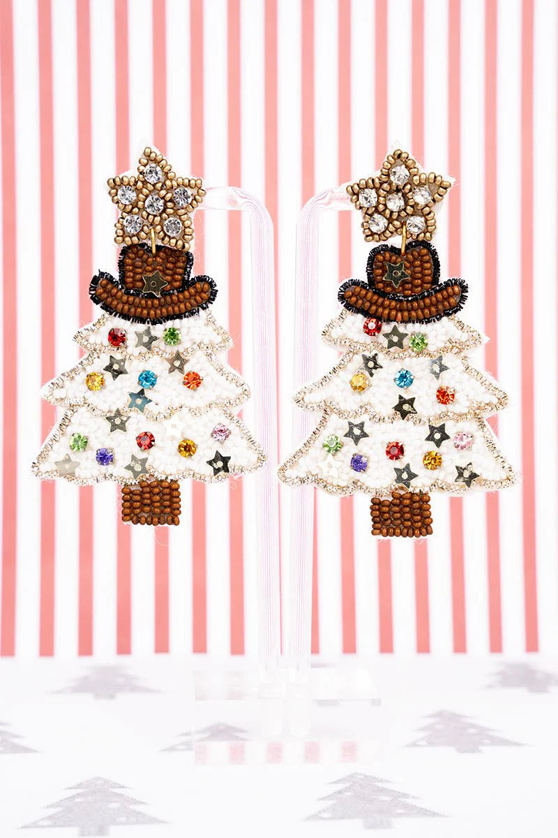 Country Kind Of Christmas Earrings