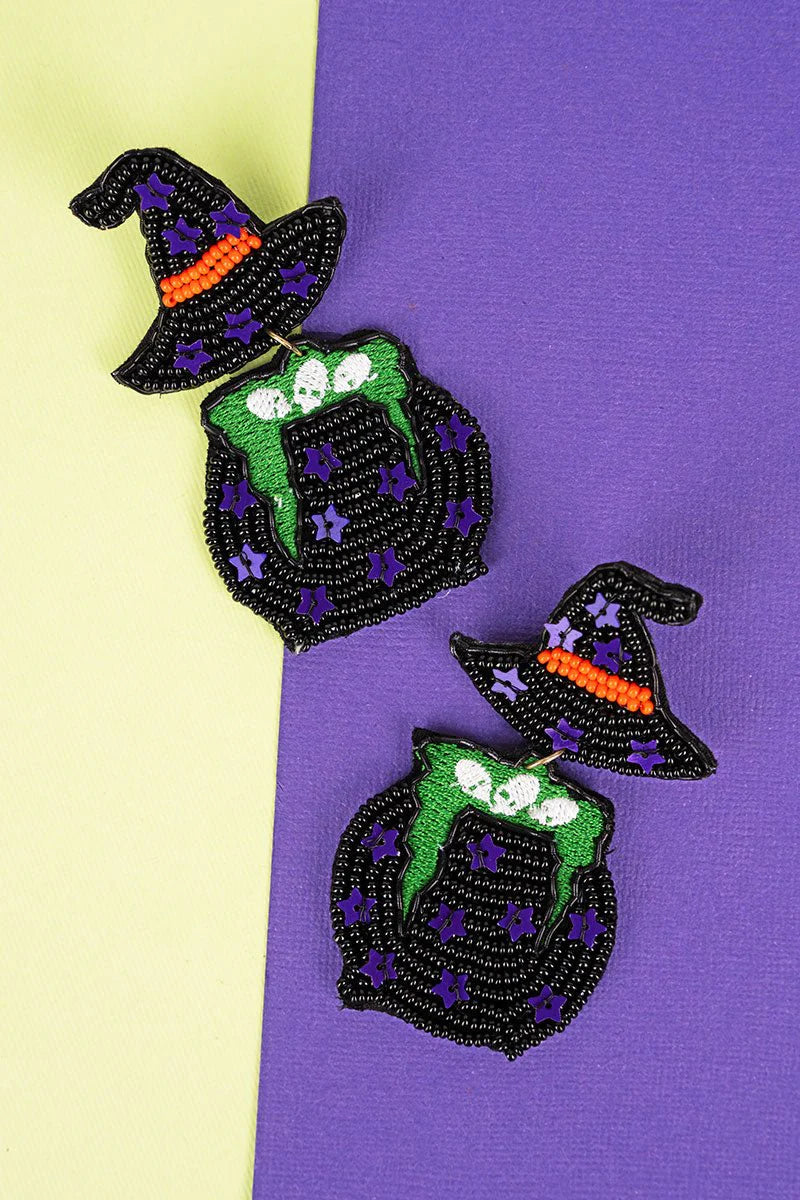Cauldron Bubble Earrings