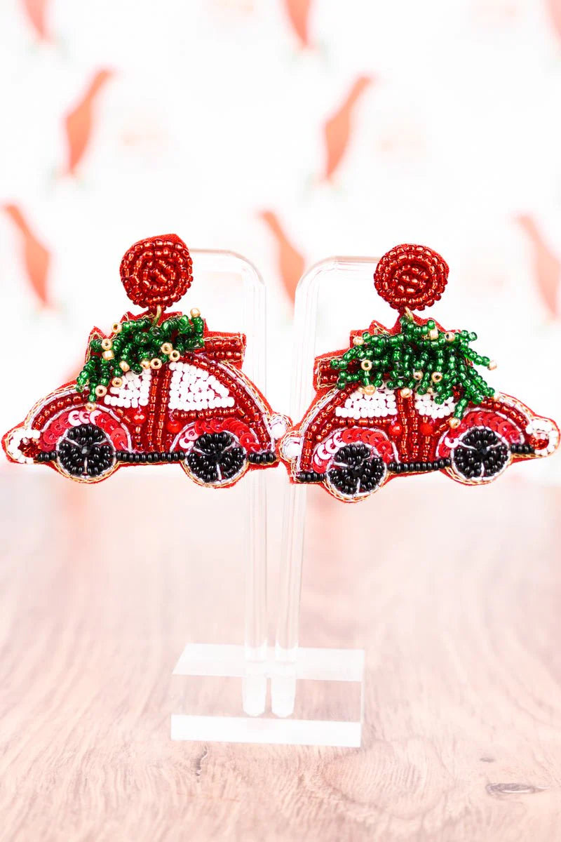 Bringing Home The Tree Earrings