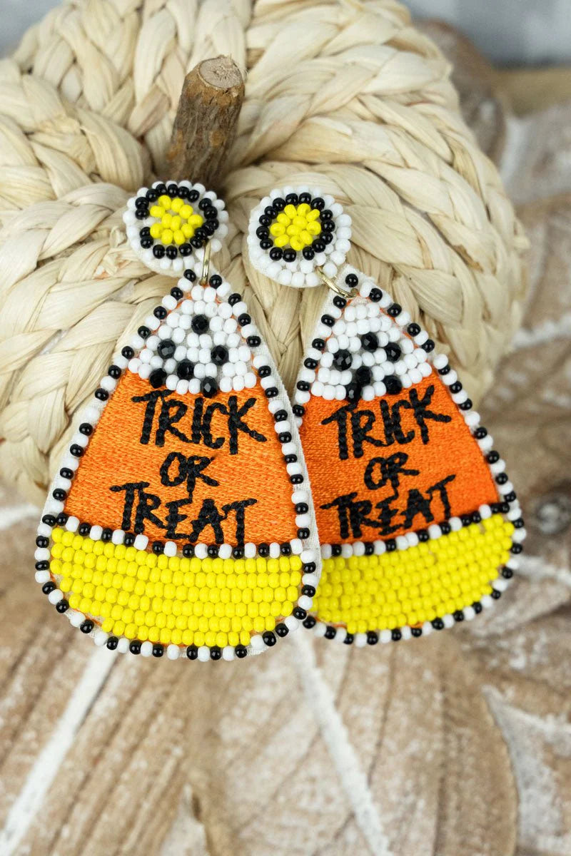 Candy Corn Treats Earrings