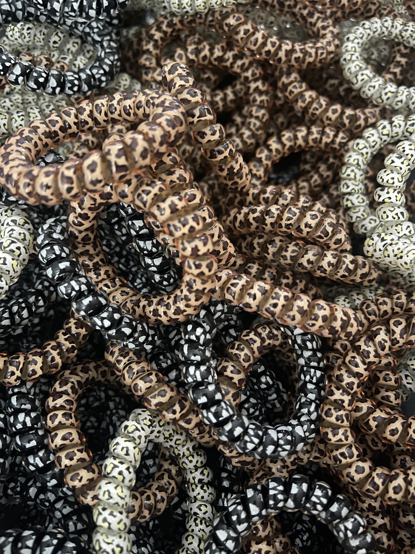 Animal Print Hair Ties