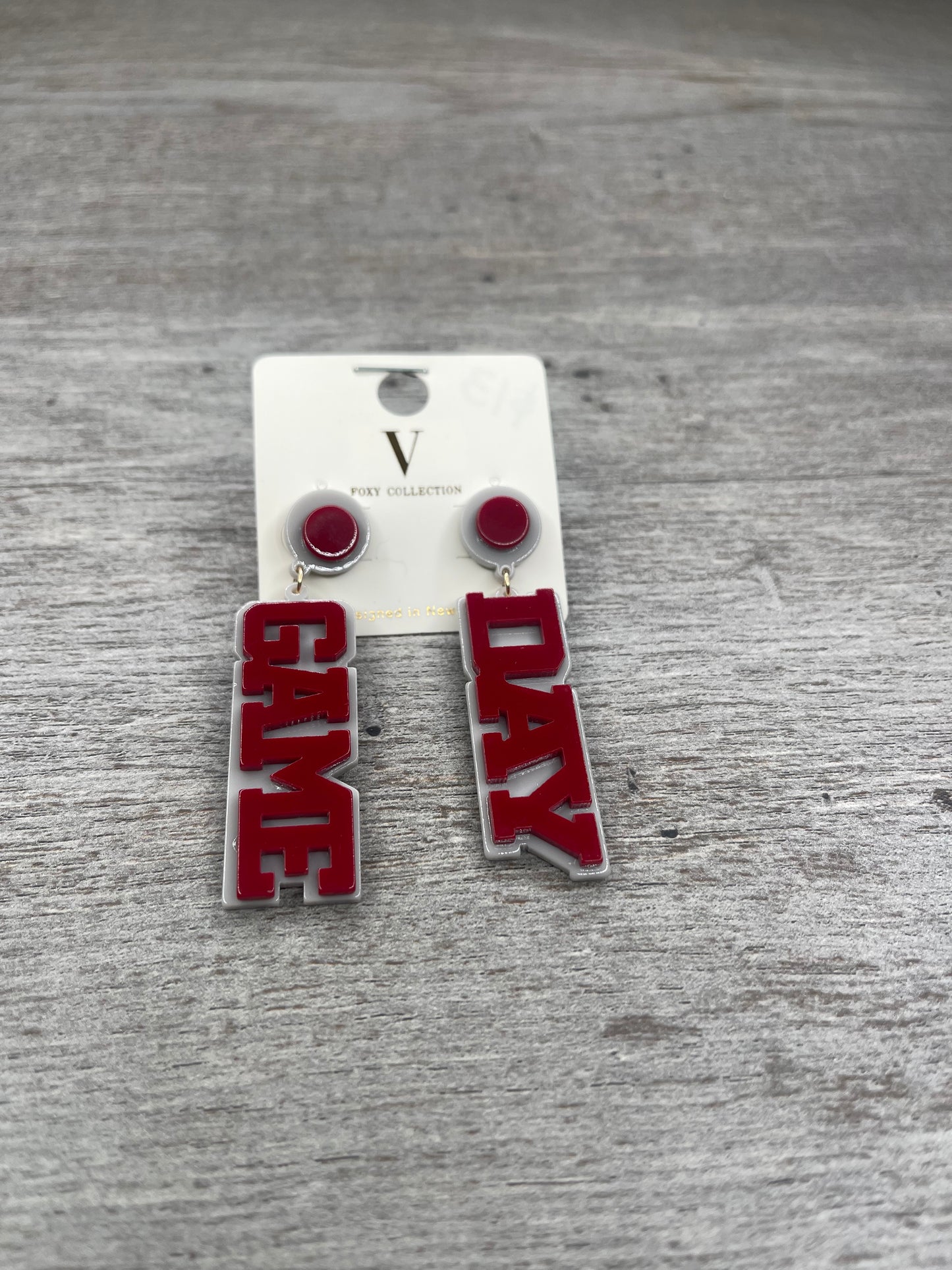 It's Game Day Baby Earrings {Multiple Styles Available}