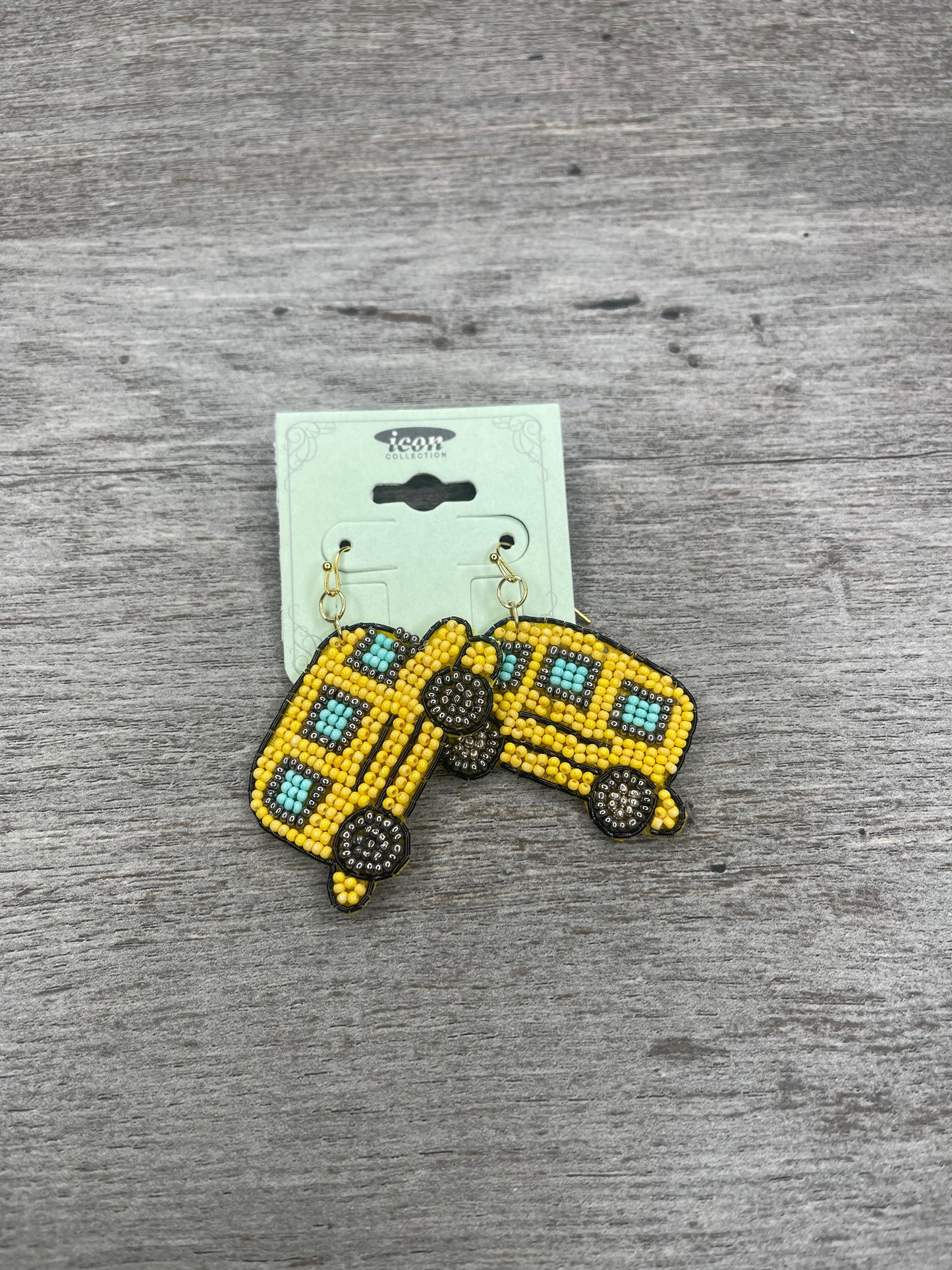 Wheels On The Bus Earrings