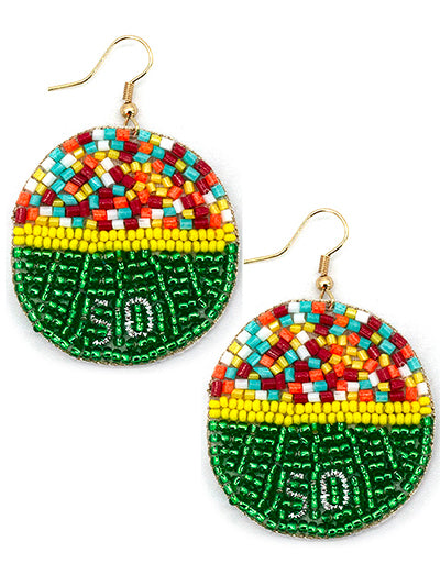 50 Yard Line Earrings