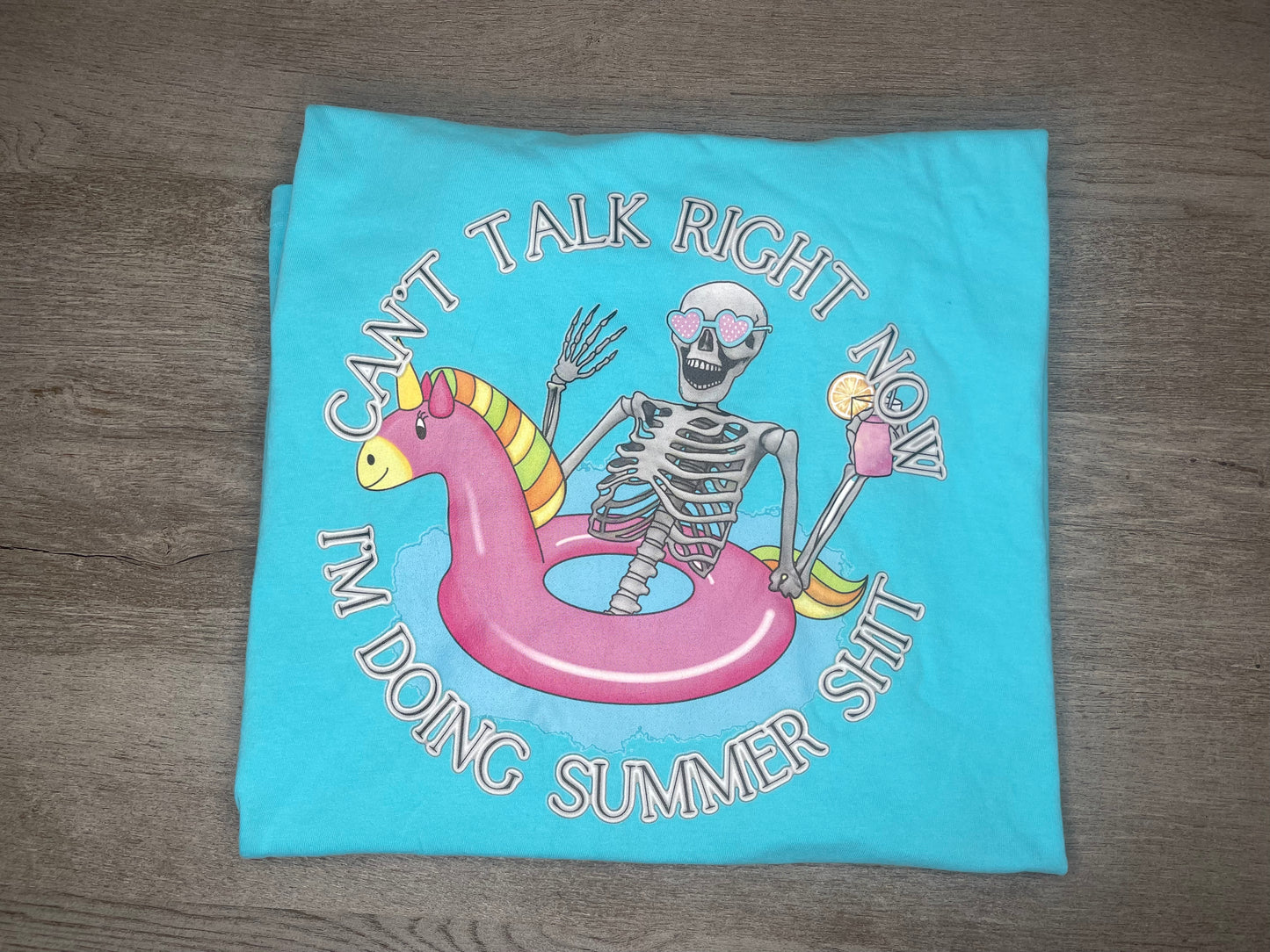 Doing Summer Shit T-Shirt {Regular & Plus}