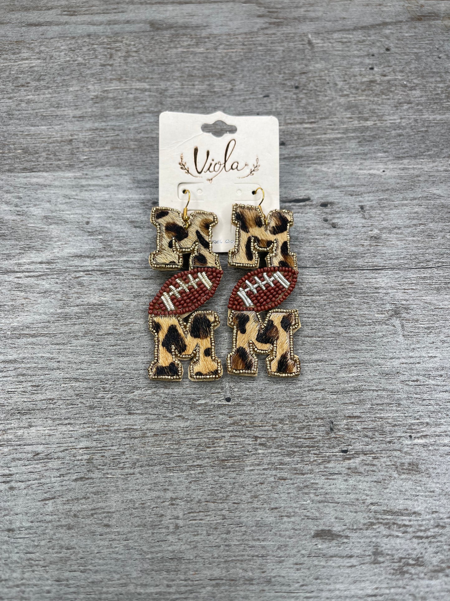 Mom Sports Earrings