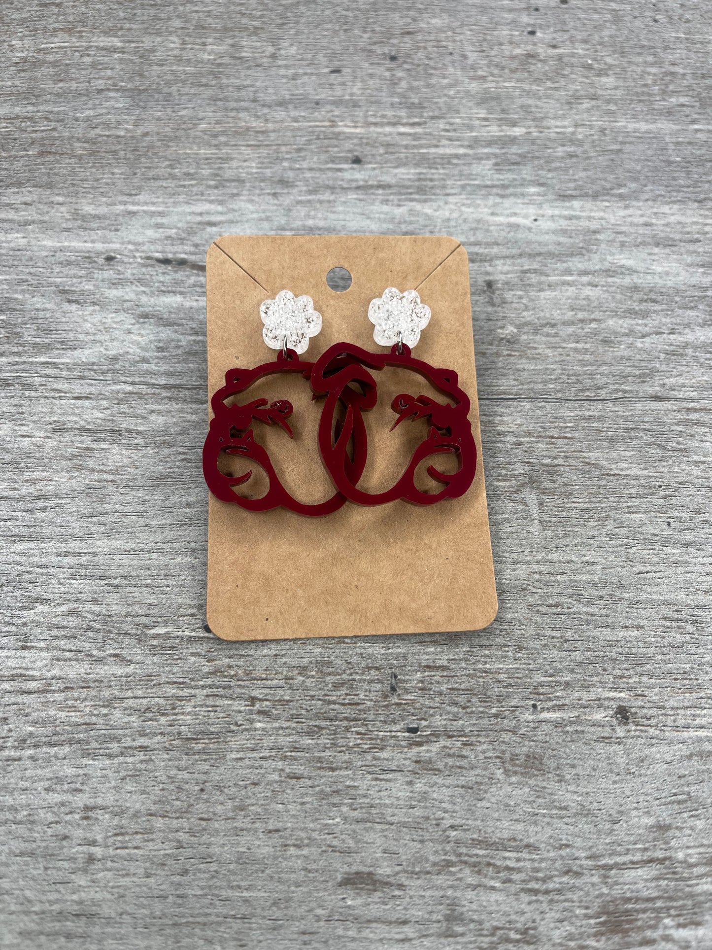 Mississippi State Earrings {Multiple Styles Available}