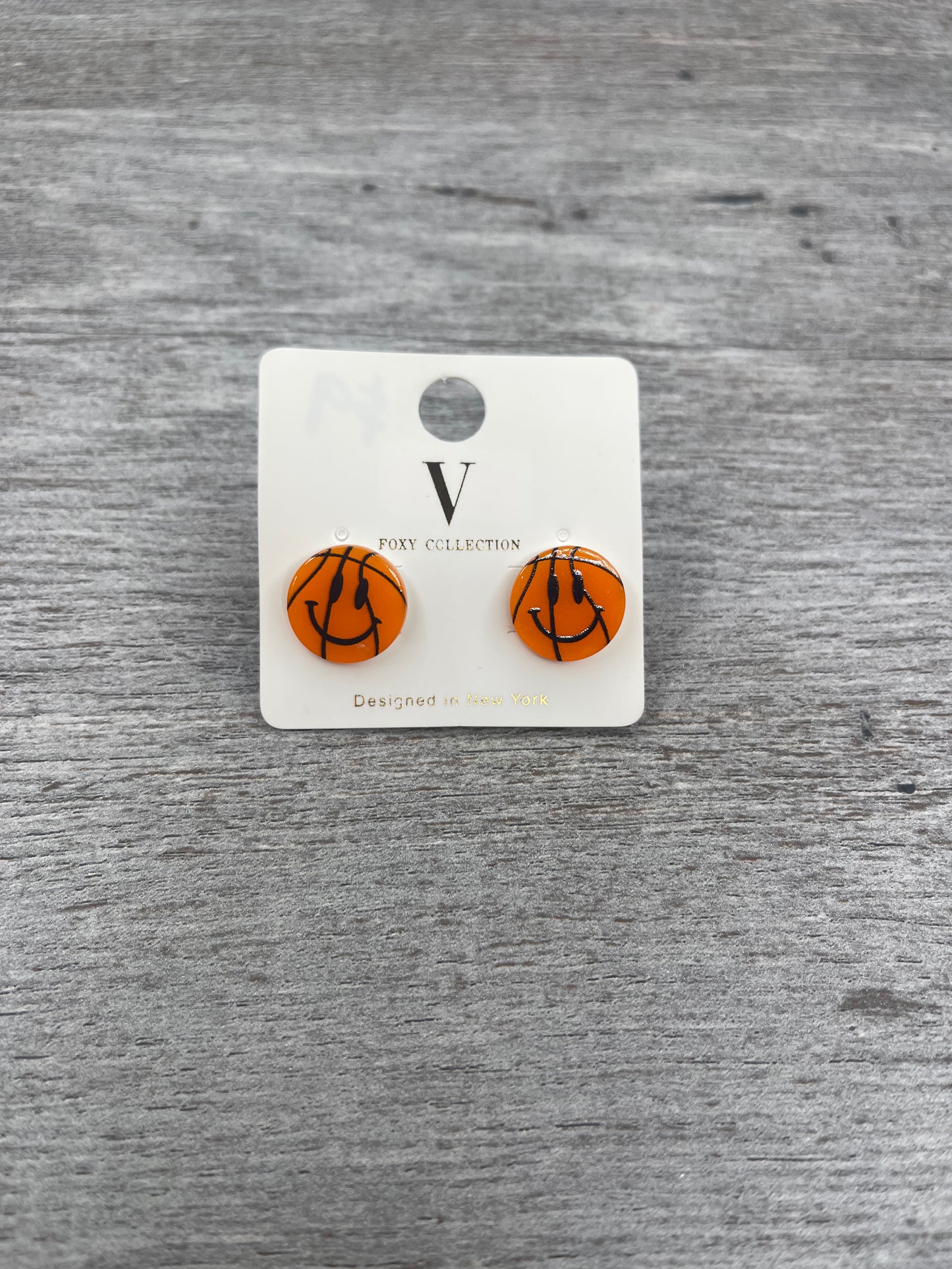 Smiley Sports Studs {Multiple Styles Available}