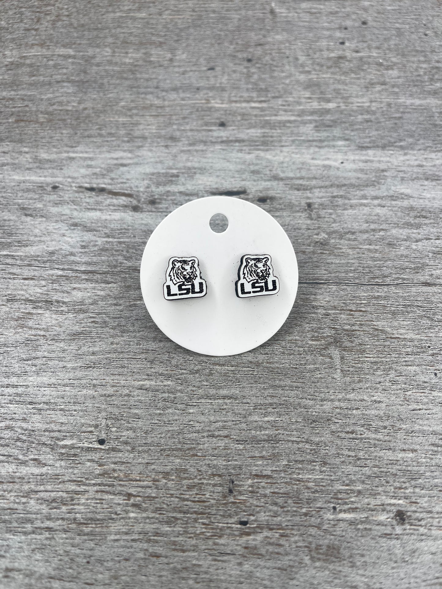 LSU Tigers Earrings {Multiple Styles Available}