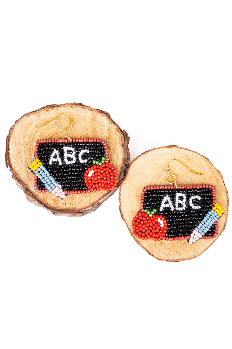 ABC As Easy As 123 Earrings