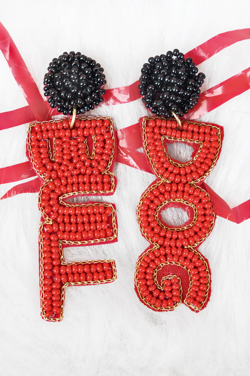 Bulldog Earrings