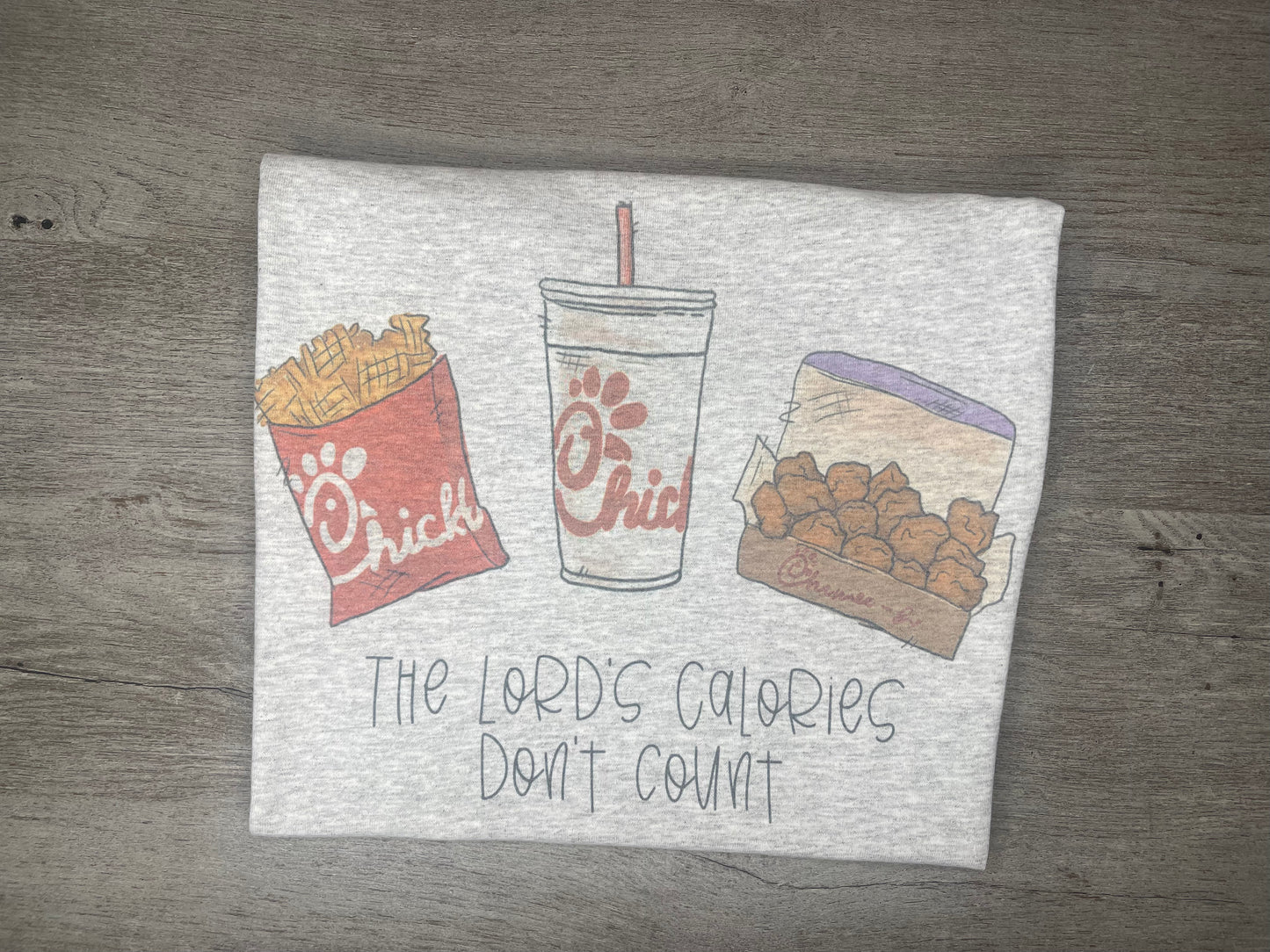 The Lords Calories T-Shirt {Regular & Plus}