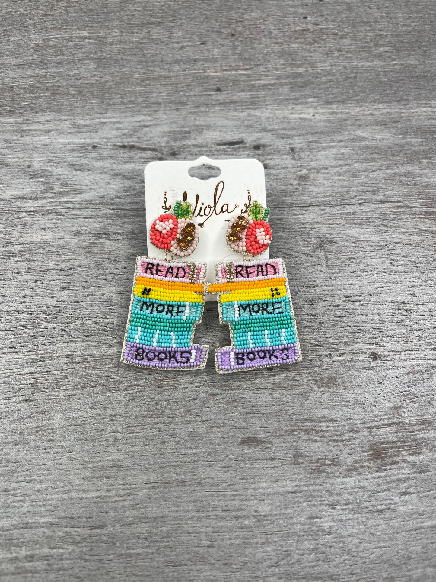 Read More Books Earrings