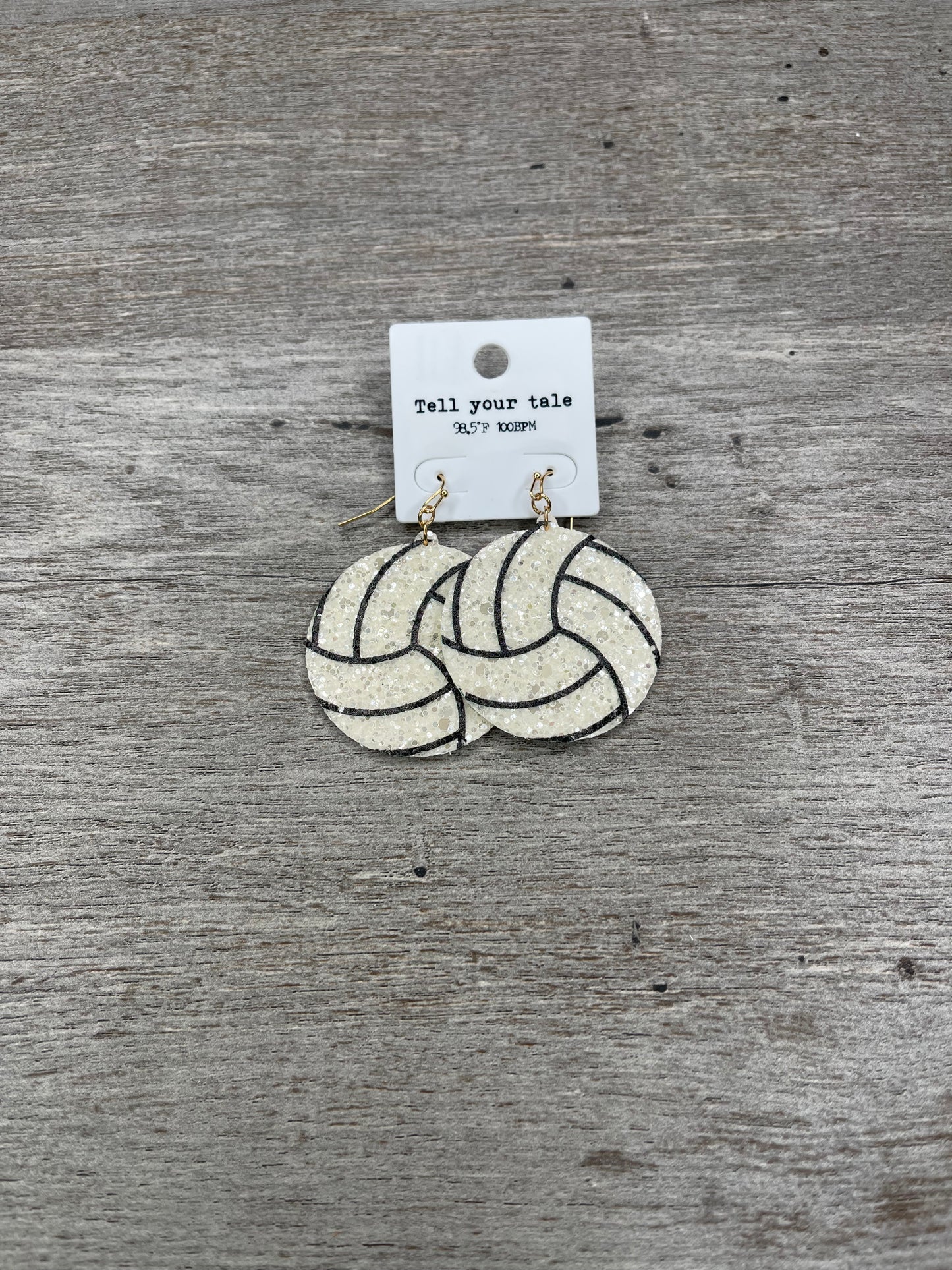Game Day Sports Glitter Earrings {Multiple Styles Available}