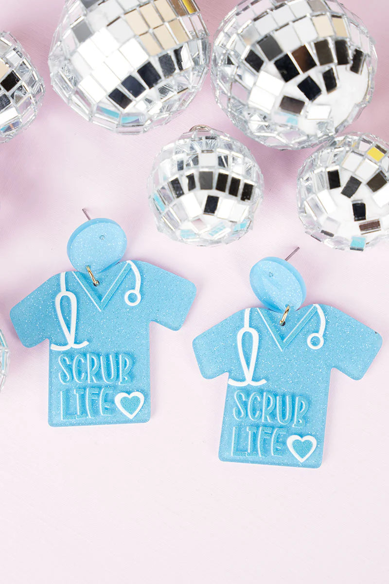 Scrub Life Earrings {Multiple Styles Available}