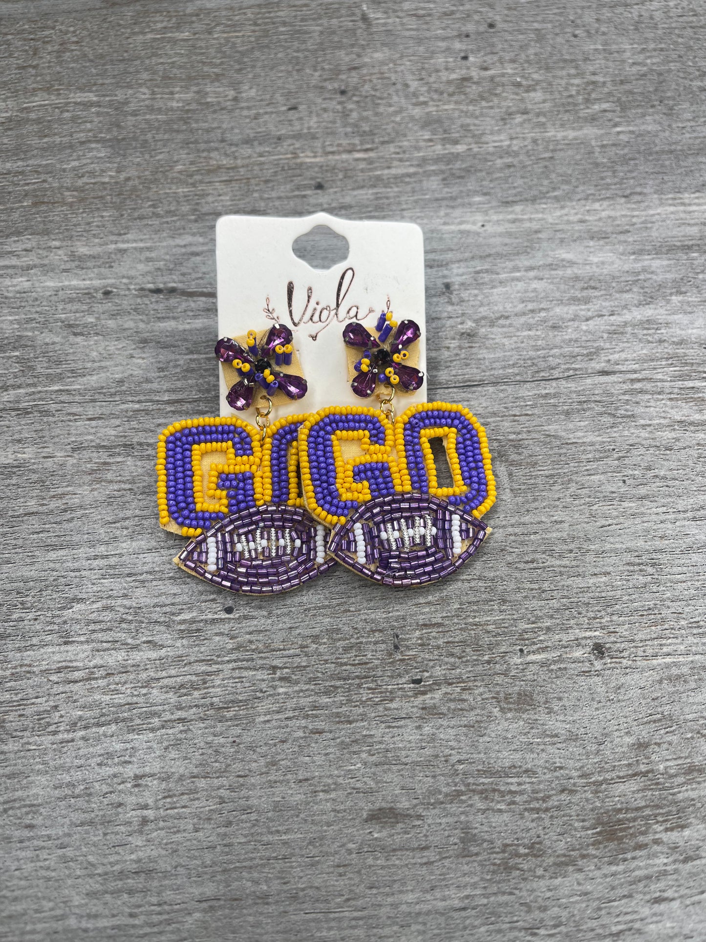 Go Team Earrings {Multiple Styles Available}