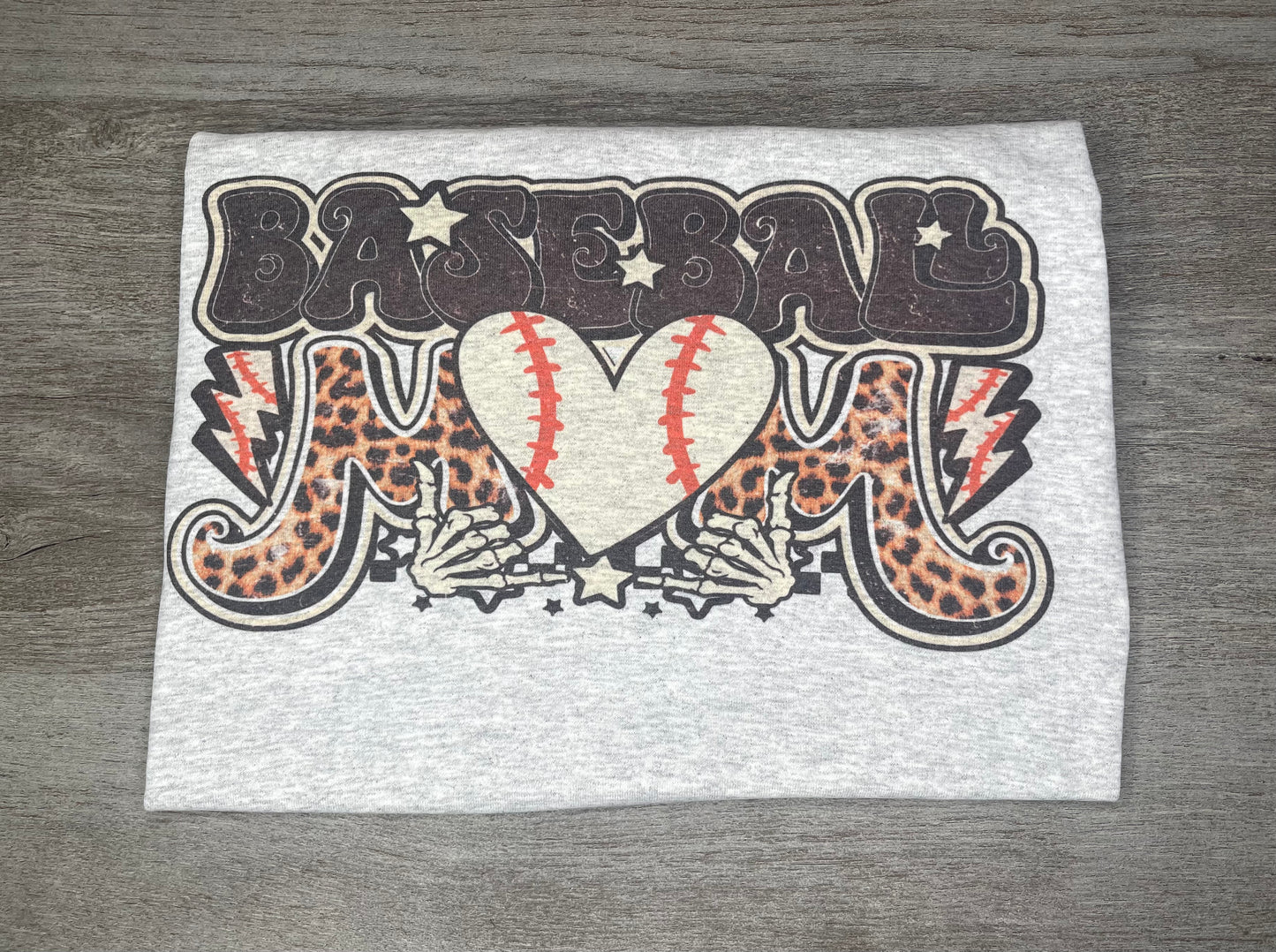 Baseball Mom T-Shirt {Regular & Plus}