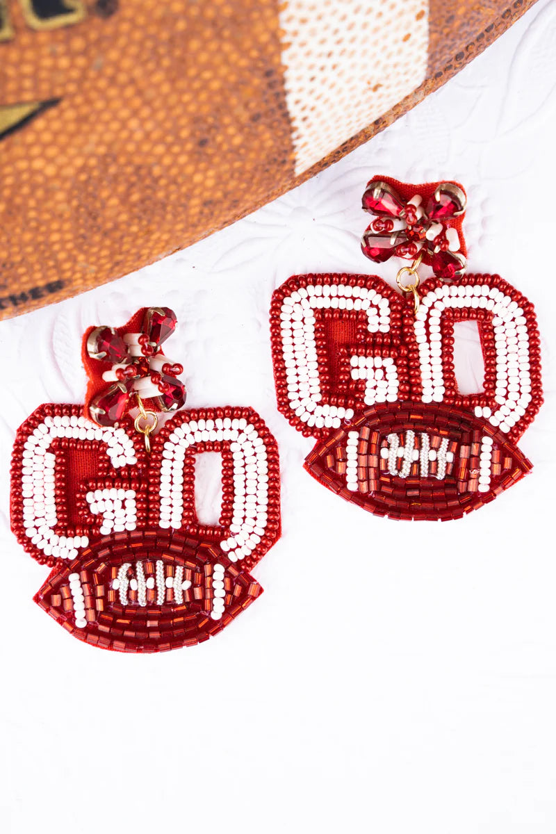 Go Team Earrings {Multiple Styles Available}