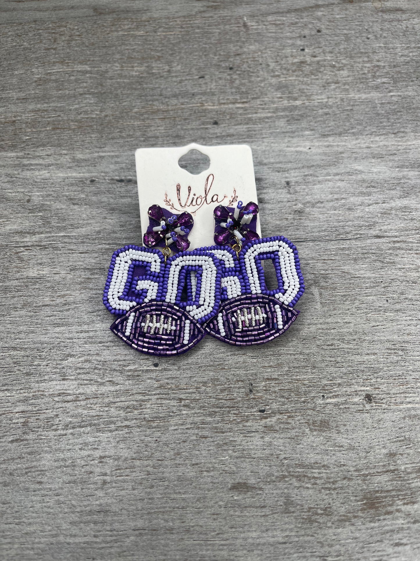 Go Team Earrings {Multiple Styles Available}