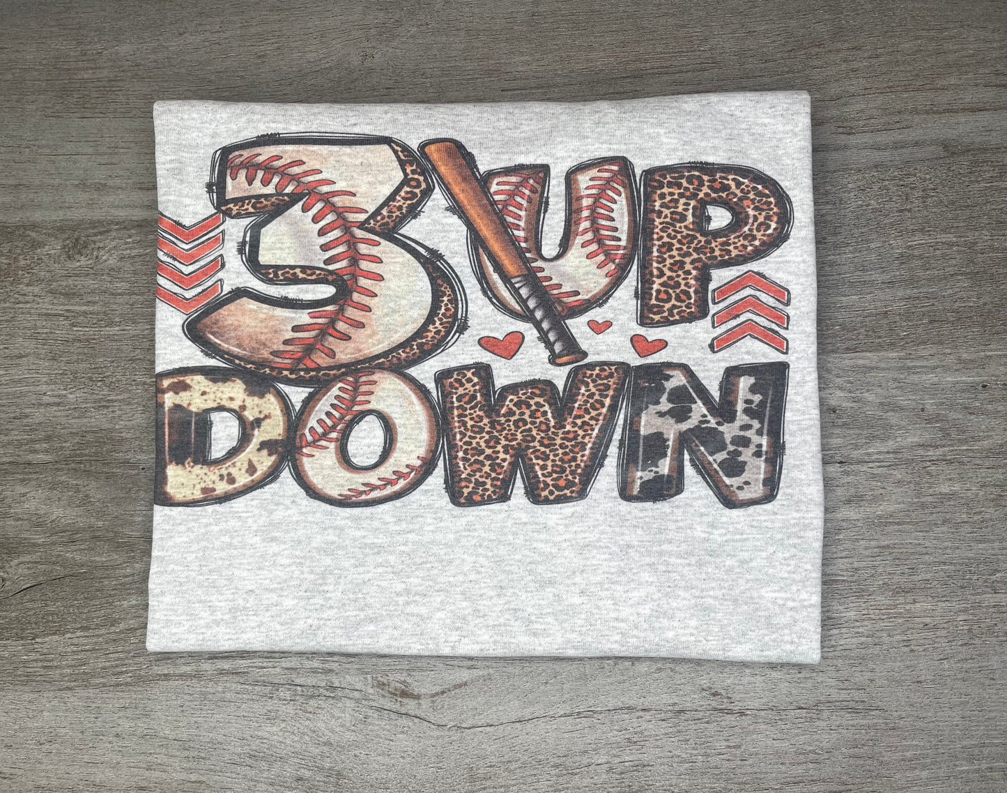 3 Up 3 Down T-Shirt {Regular & Plus}