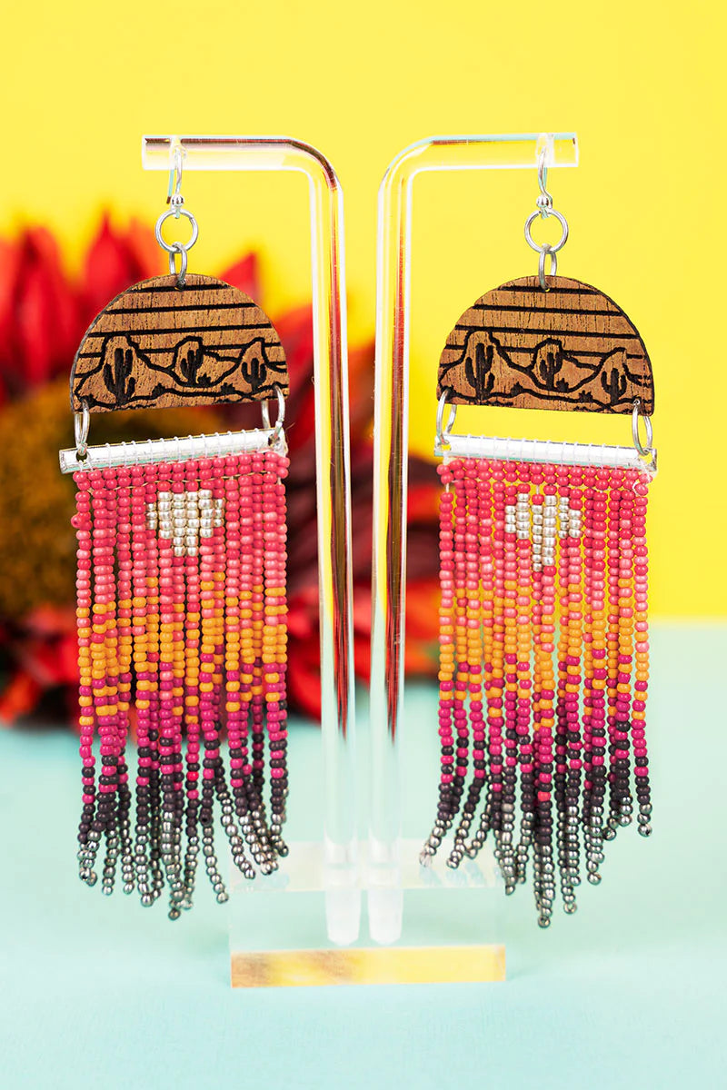 Oak Creek Canyon Wood Earrings {Multiple Styles Available}