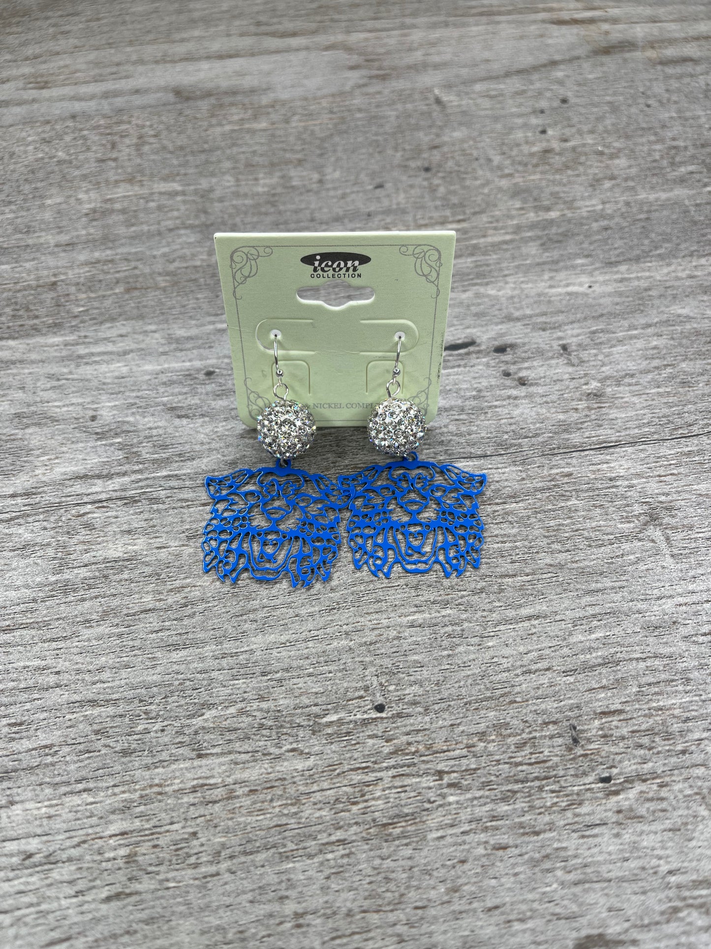 Big Blue Earrings