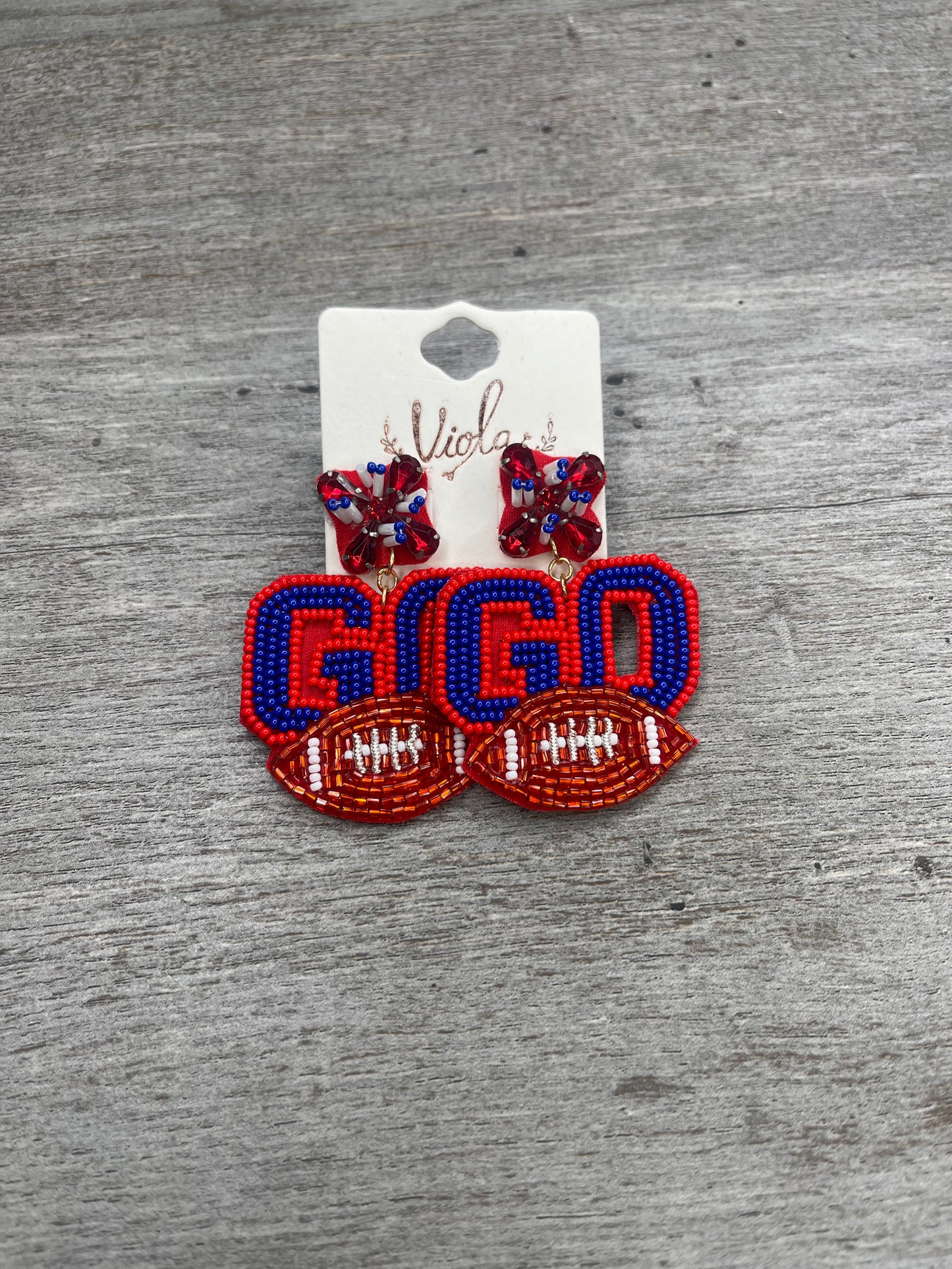 Go Team Earrings {Multiple Styles Available}