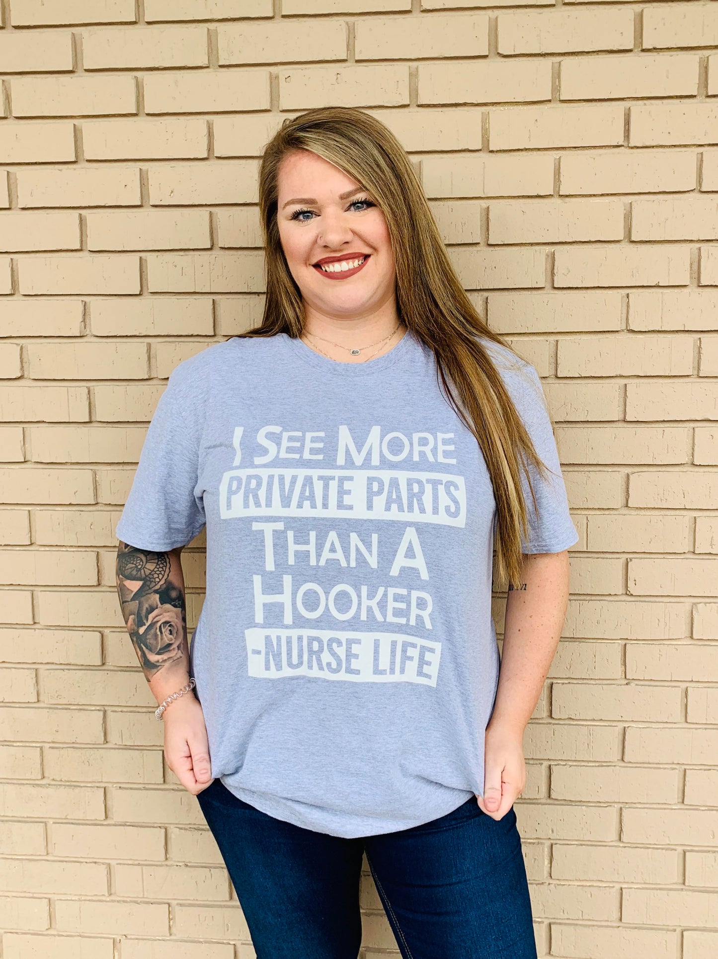 Private Parts T-Shirt {Regular & Plus}
