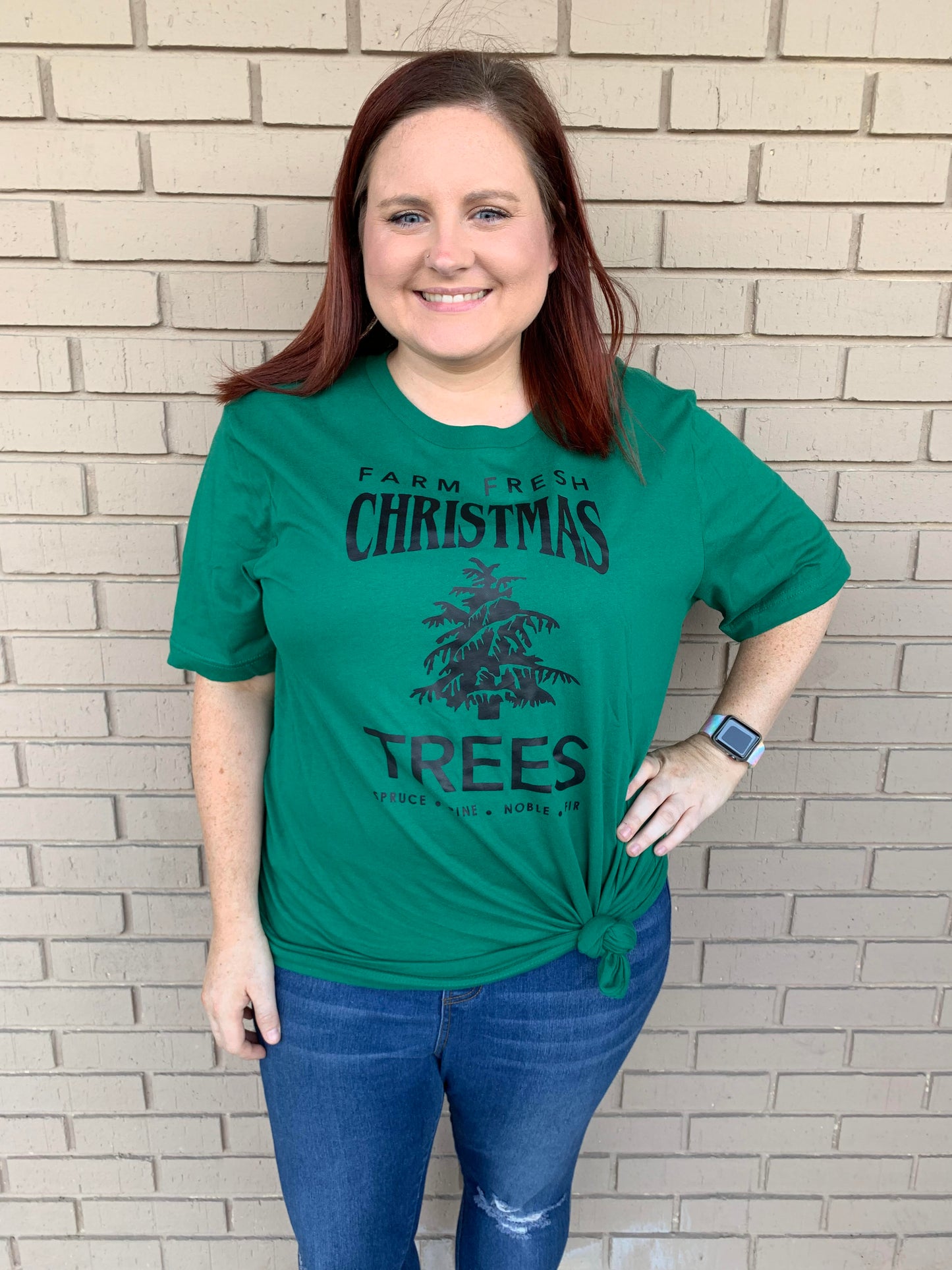 Farm Fresh Christmas Trees Shirt {Regular & Plus}