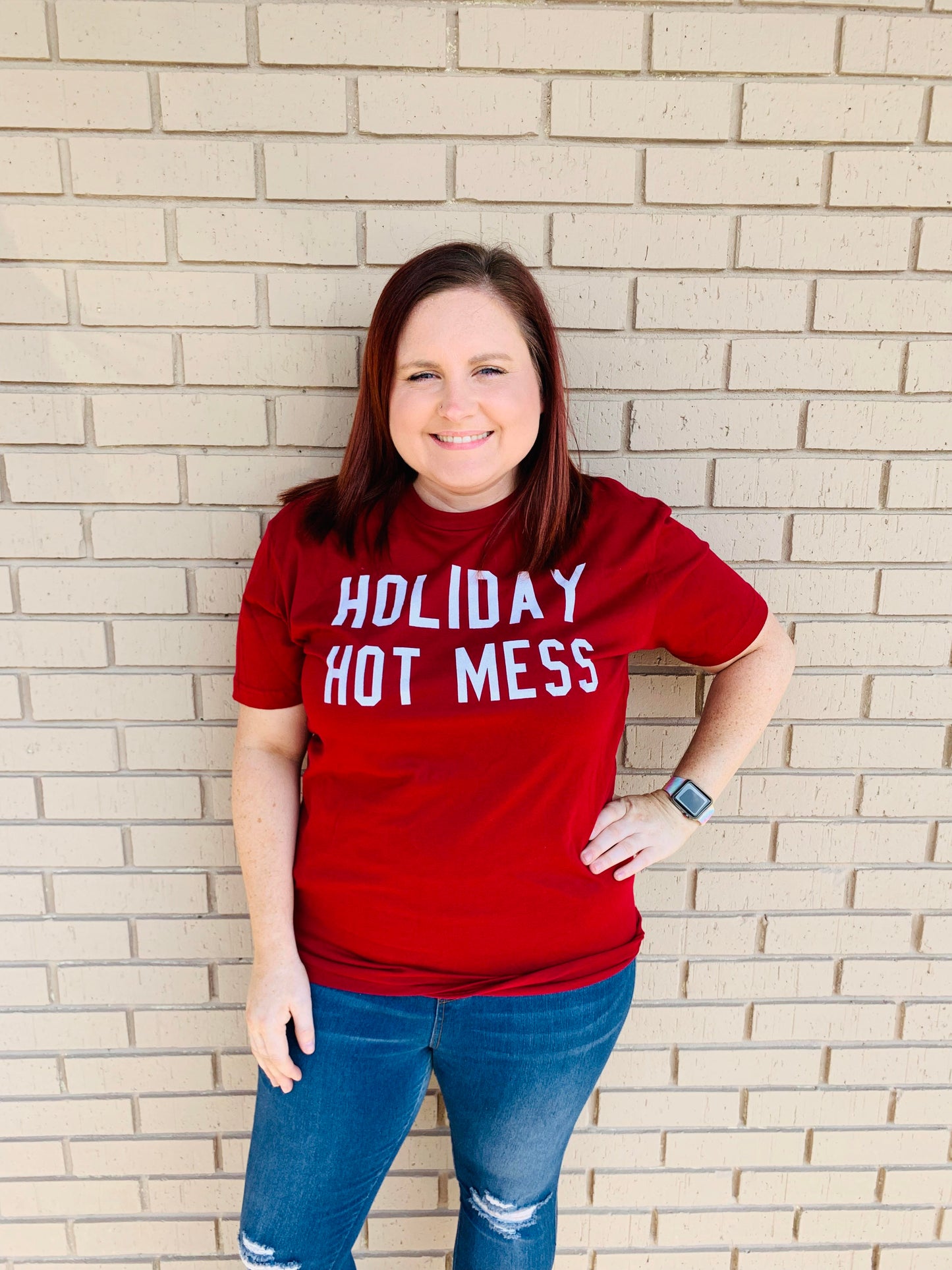 Holiday Hot Mess T-Shirt {Regular & Plus}