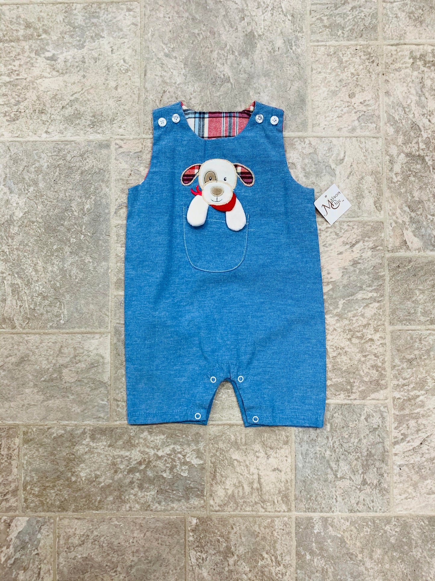 Max The Puppy Sunsuit